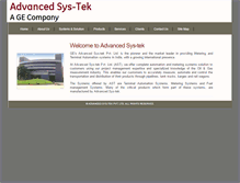 Tablet Screenshot of advancedsystek.com